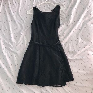 Lauren Conrad black lace dress, junior’s size 8.